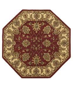 Elite Traditional Hand Made Wool Rug (8' x 8' Octagon)