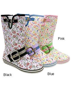 Bamboo Kids by Journee Children's Floral Boots