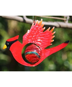 Hanging Cardinal Glow Catcher