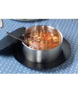 Stafford Round Hot and Cold Servers (Set of 2)