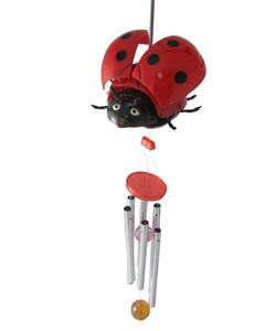 Lucky Ladybug Wind Chime