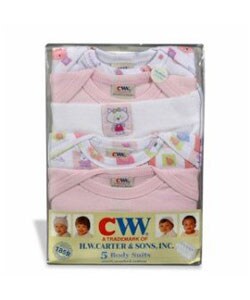 Juba Plus Bodysuits for Girls (Pack of 10)
