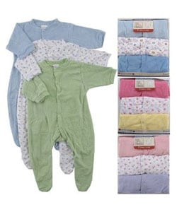 Sleep 'N' Play Rompers Infant Boy Sleepwear (Pack of 6)