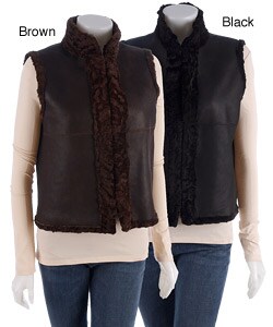 DuckSport Genuine Shearling Reversible Vest