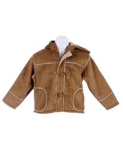 Big Chill Boy's Bonded Faux Shearling Toggle Coat
