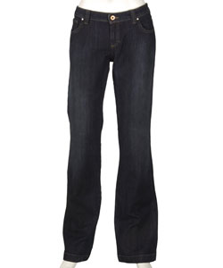Blumarine Rhinestone Embellished Wide Leg Jeans