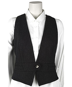 Dolce & Gabbana Single Button Tweed Vest