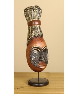 Hand-finished 'Nana Ama' Stand Carving (Ghana)