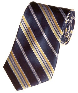 Bruno Piattelli Men's Traditional Stripe Tie