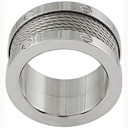 Stainless Steel Pipe Cut Ring with Cord Center