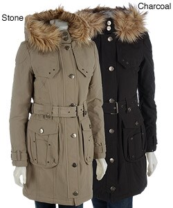 Esprit Women's Long Wrap Stadium Storm Coat