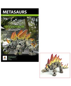 3-D Do-it-Yourself Stegotron Dinosaur Puzzle