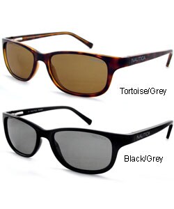Nautica Men's Plastic Polarized Sunglasses