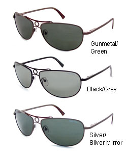 Nautica Men's Metal Polarized Sunglasses
