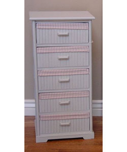Child Scale 5-drawer Lined Cabinet (China)