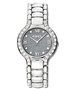 Ebel Beluga Black Dial Women's Quartz Watch