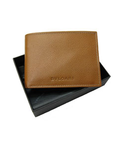 Bulgari Grain Amber Men's Wallet