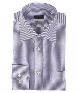 Valentino Roma Men's Navy Stripe Dress Shirt