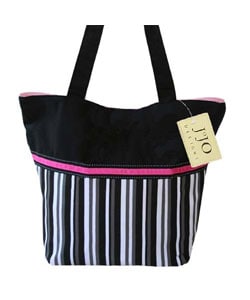 Jo Jo Designs Multicolor Stripe Tote        : Handbags from Overstock.com :  striped handbag tote multicolor
