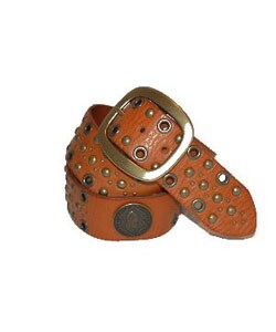 Linea Pelle Women's Embellished Leather Belt
