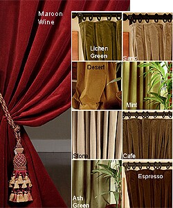 Signature Double-wide Velvet  Curtain (96 in.)