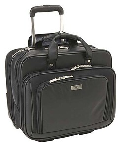 Samsonite Leather Wheeled Computer Case