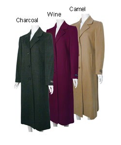 Jonathan Michael by Adi Full Length Wool Coat