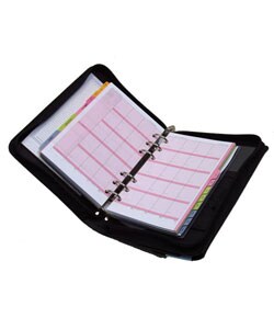 Franklin Covey Leather Zipped Organizer (8.5 x 6)