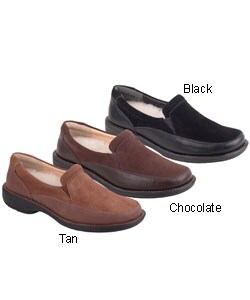 Bearpaw Marie Sheepskin Lined Suede Loafers