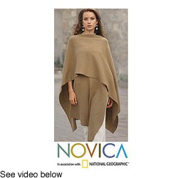 'Serenity' Alpaca Wool Wrap (Peru)