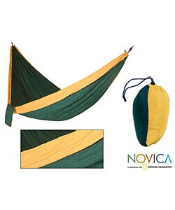 Emerald Dreams Double Parachute Hammock (Indonesia)