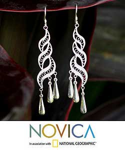 Earrings 'Sterling Allure' (Thailand)