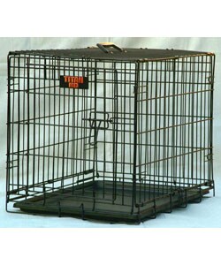Single Door Medium 36-inch Folding Dog Crate Cage