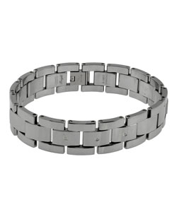 Tungsten 1/8ct TDW Diamond Bracelet