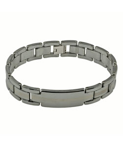 Tungsten Polished Finish 8 inch Bracelet
