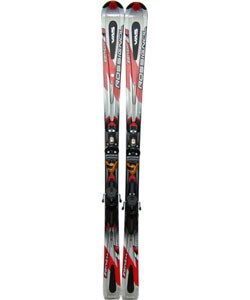 Rossignol Z3 TPI OS red with Axium 120 TPI2 Skis