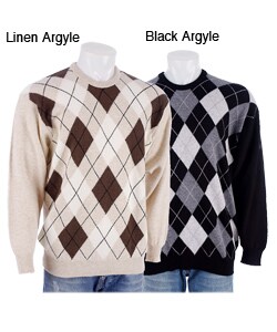 Lyle & Scott Men's Argyle Crewneck Sweater