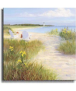 Jacqueline Penney 'Race Point' Stretched Canvas