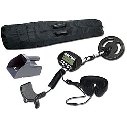 Treasure Cove Platinum Digital Metal Detector Set