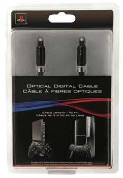 PS3 - Optical Digital Cable - By Sony Computer Entertainment