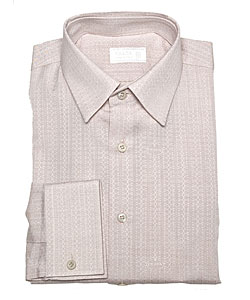 Prada Men's Light Pink Long-sleeve Dress Shirt