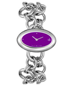Calvin Klein Women's Smooth Purple Dial Watch