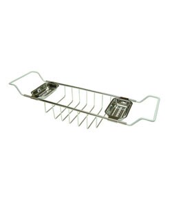 Chrome-plated Brass Tub Shelf