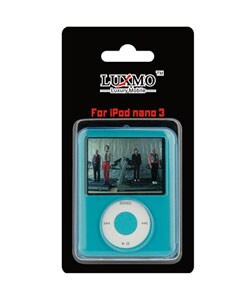 Apple iPod Nano 3rd Generation Crystal Blue Case