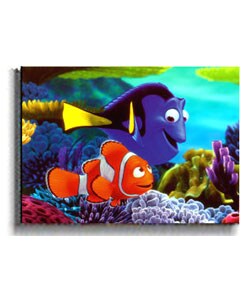 Disney - Searching for Nemo Stretched Canvas Giclee Art