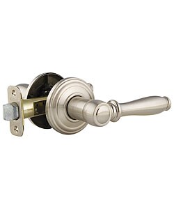 Kwikset Ashfield Hall Closet Levers Satin Nickel