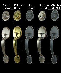 Front Entry Door Handle Set