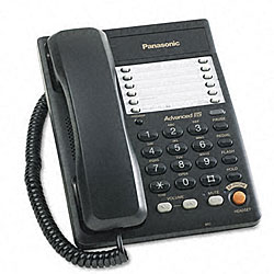 Panasonic One-Line Desk/Wall Telephone with Speakerphone in Base