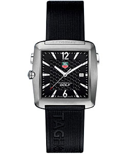 Tag Heuer Men's Golf Black Dial Watch