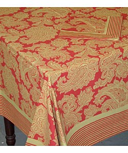 Paisley Print Table Cloth (60 inches x 90 inches)